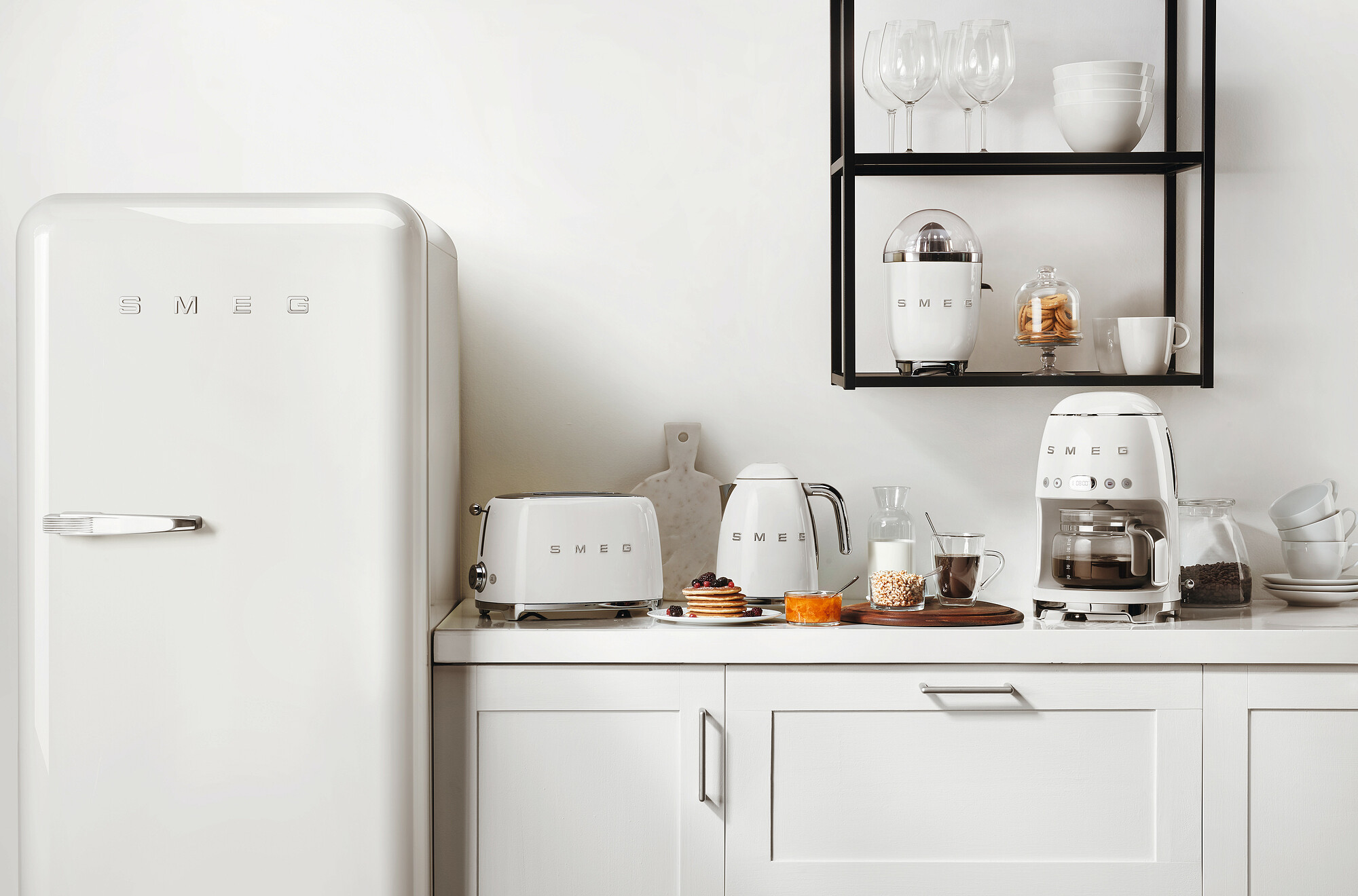 Smeg Køleskab m/fryseboks FAB28RWH5 - Billede 4